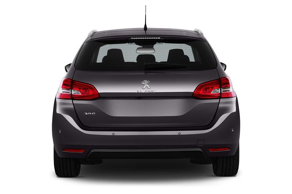 Peugeot 308 SW (Baujahr 2018) Allure 5 Türen Heckansicht