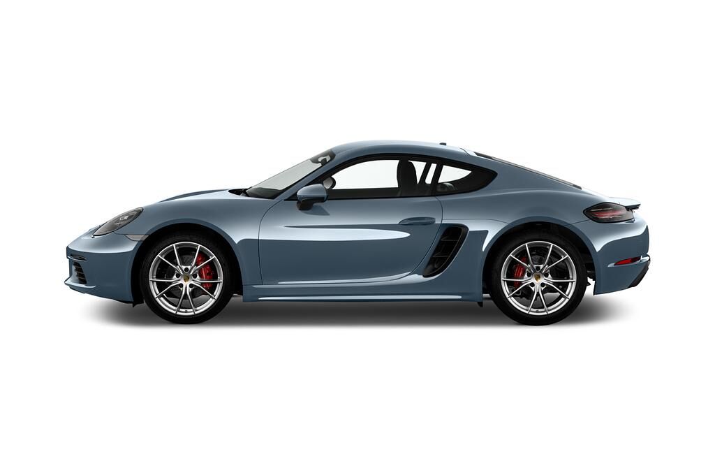 Porsche 718 Cayman (Baujahr 2018) S 2 Türen Seitenansicht