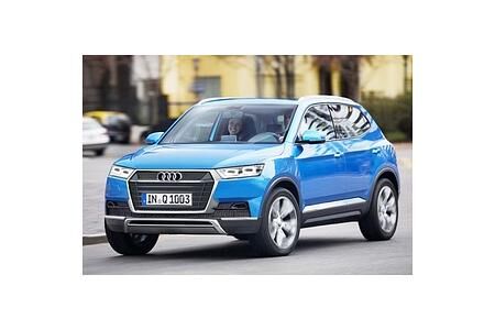 Auto-Bild: Neuer Audi Q1 Mini-SUV kommt 2016