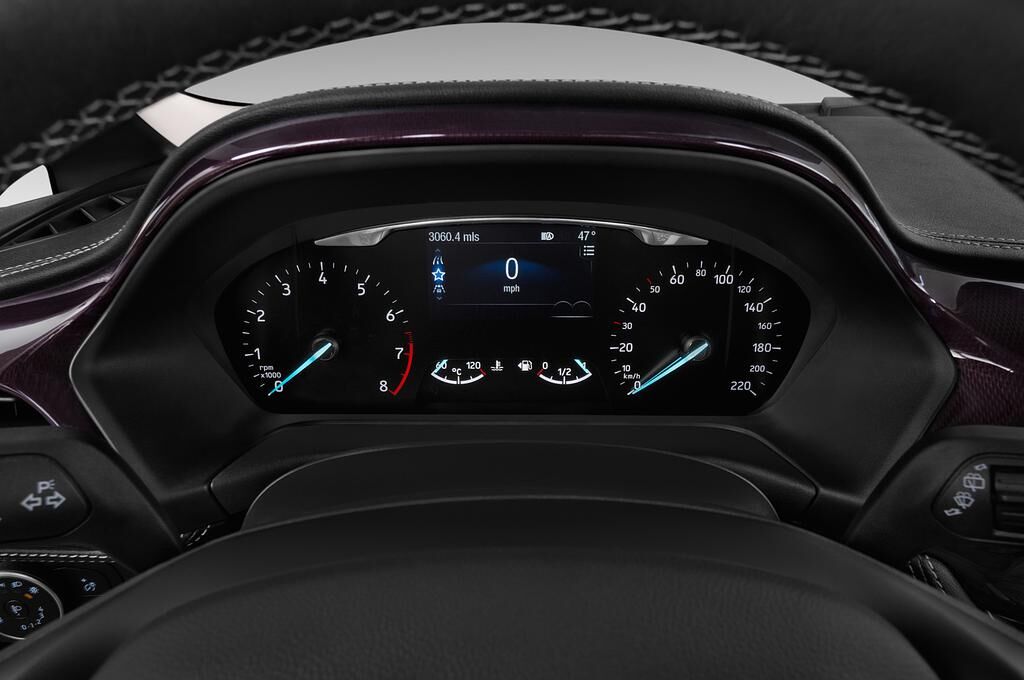 Ford Fiesta Vignale (Baujahr 2018) - 5 Türen Tacho und Fahrerinstrumente
