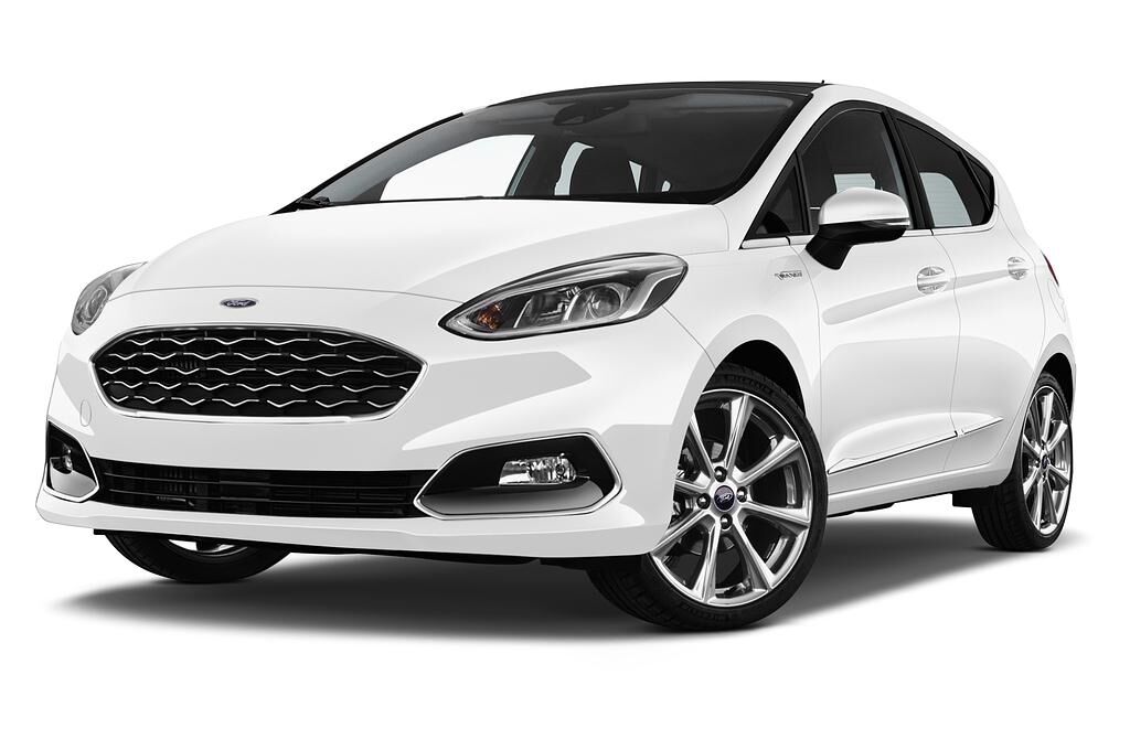Ford Fiesta Vignale (Baujahr 2018) - 5 Türen seitlich vorne mit Felge