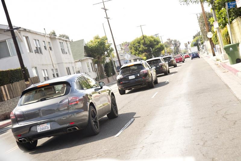 Porsche Macan Erprobung in Kalifornien