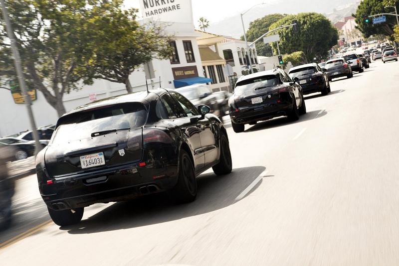 Porsche Macan Erprobung in Kalifornien