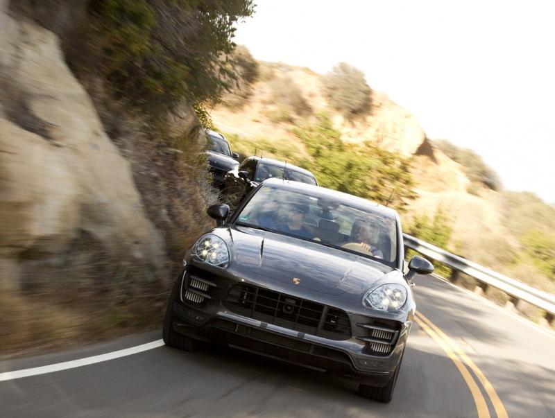 Porsche Macan Erprobung in Kalifornien
