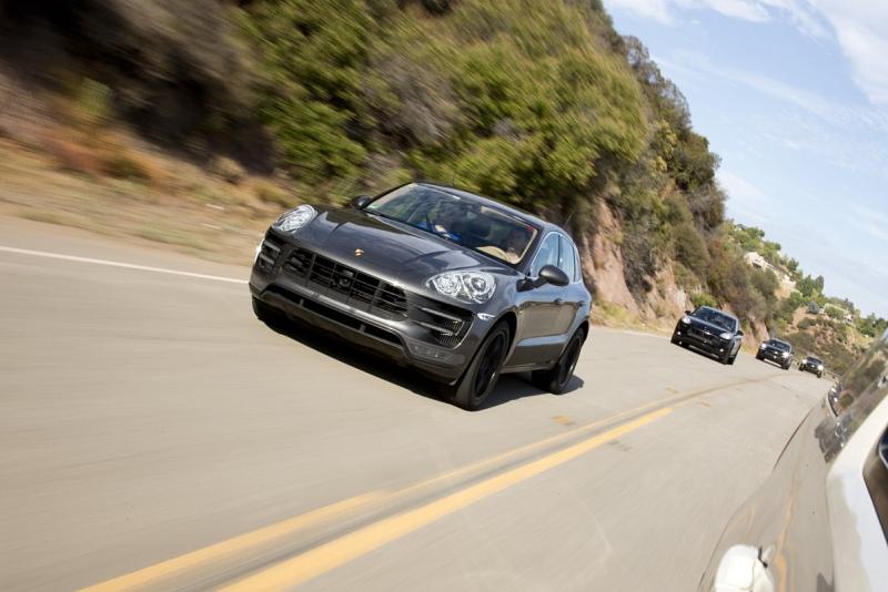 Porsche Macan Erprobung in Kalifornien