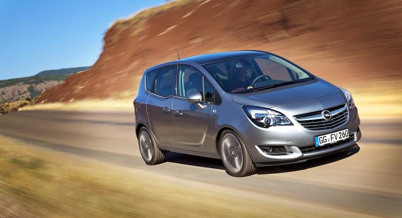 Opel Meriva Modellpflege 2014