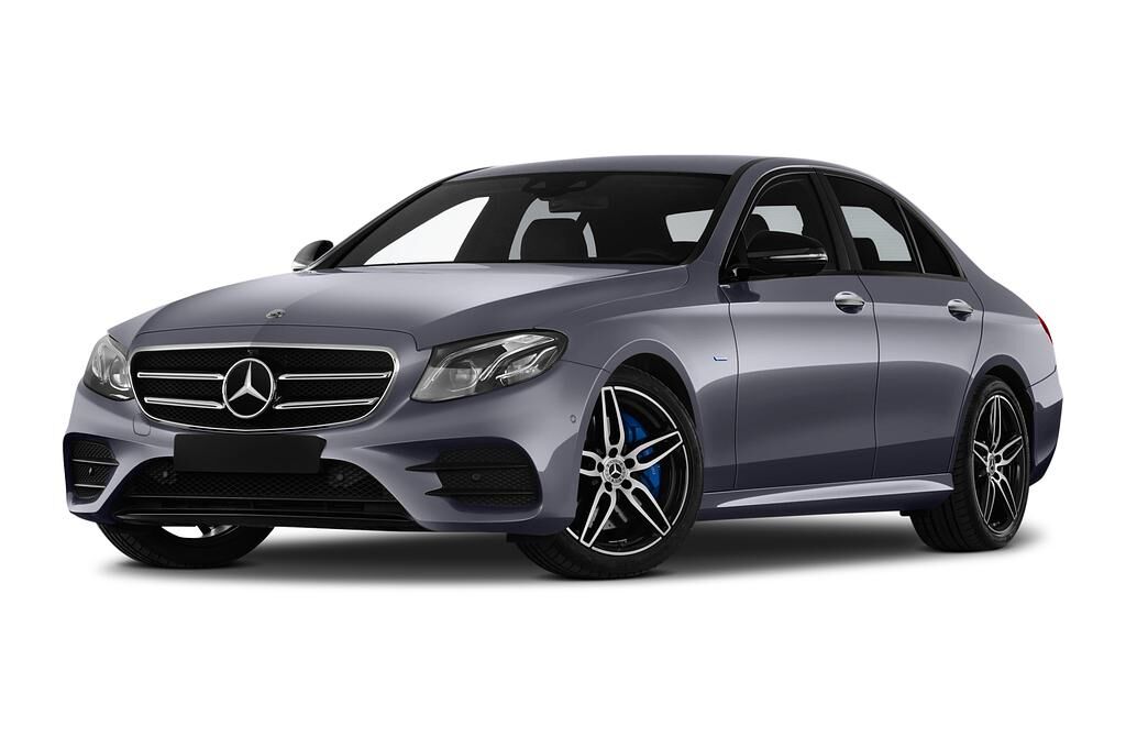 Mercedes E Class (Baujahr 2018) AMG Line 4 Türen seitlich vorne mit Felge