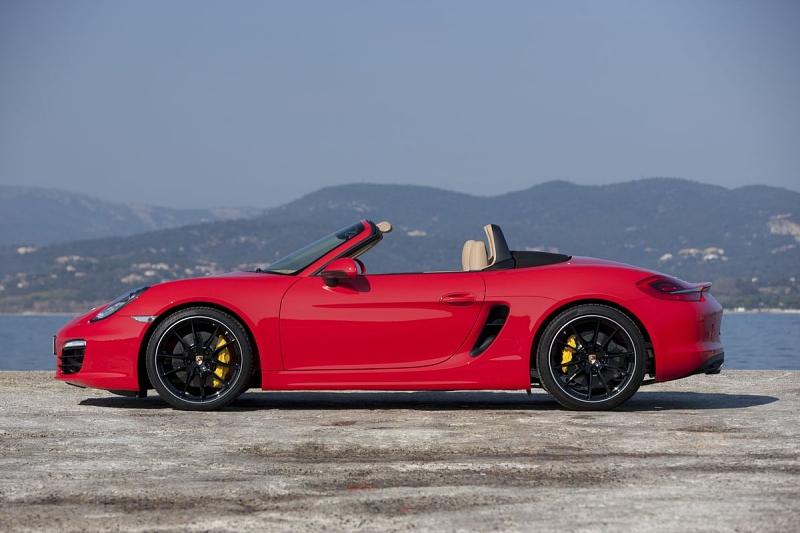 Der Porsche Boxster S ist 4,37 Meter lang