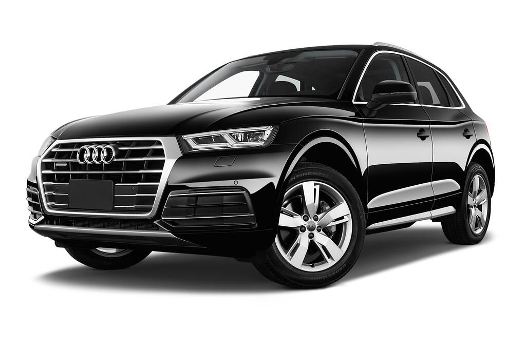 Audi Q5 (Baujahr 2018) Design 5 Türen seitlich vorne mit Felge