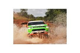 Outlander Plug-in Hybrid feiert erfolgreiches Rallye-Debut