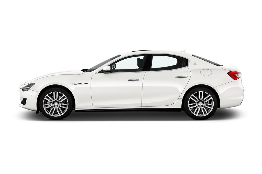 Maserati Ghibli (Baujahr 2018) - 4 Türen Seitenansicht