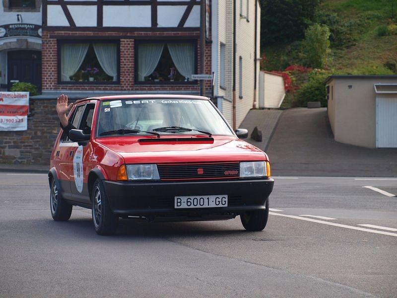 Der sehr seltene Seat Ronda Crono nimmt zum ersten Mal an einer deutschen Rallye teil