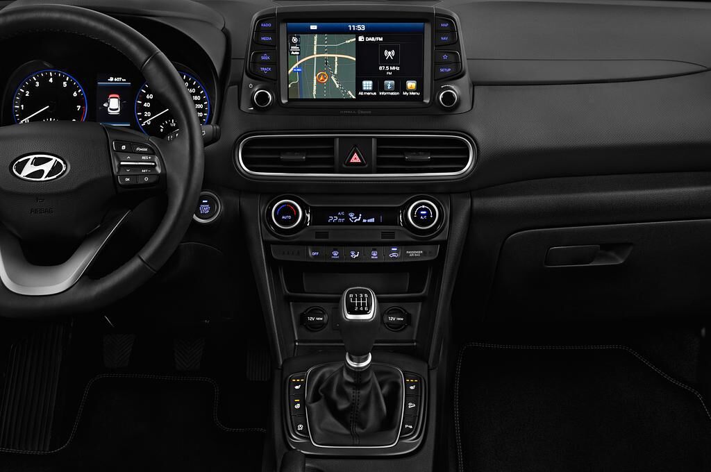 Hyundai Kona (Baujahr 2018) Premium 5 Türen Mittelkonsole