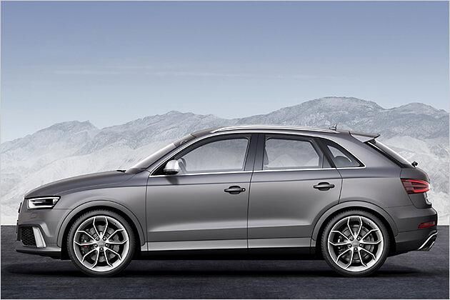 Der RS Q3 ist 4,41 Meter lang
