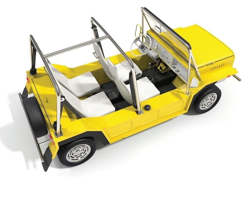 Der neue Moke ist 3,23 Meter lang