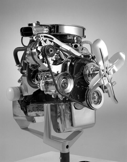 Der V6 Motor des Mustang II