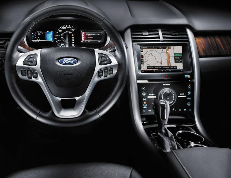 Das Cockpit des neuen Ford Edge