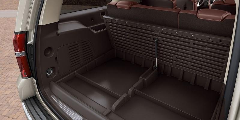 Der Chevrolet Suburban bietet einiges an Stauraum