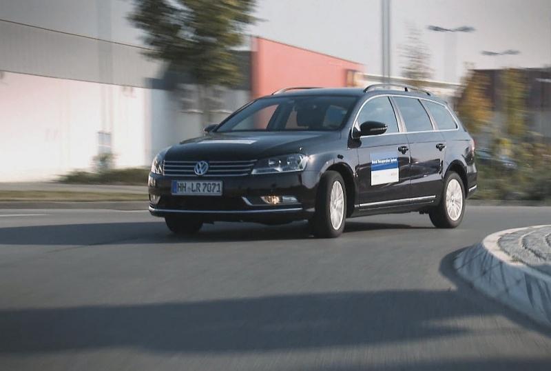Bosch-Testfahrzeug mit dem Boost Recuperation-System