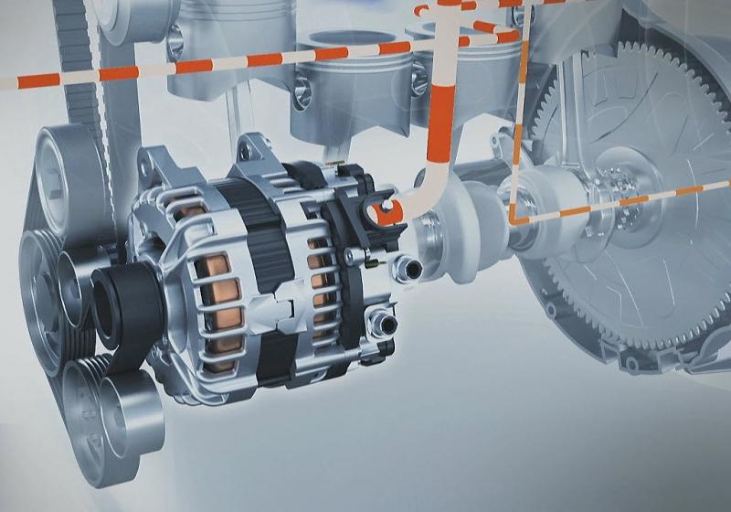 Bosch Boost Recuperation-System: Generatorenheit
