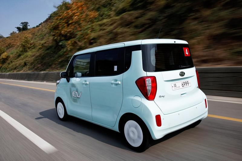 Kia Ray EV, Elektromobil auf dem koreanischen Markt