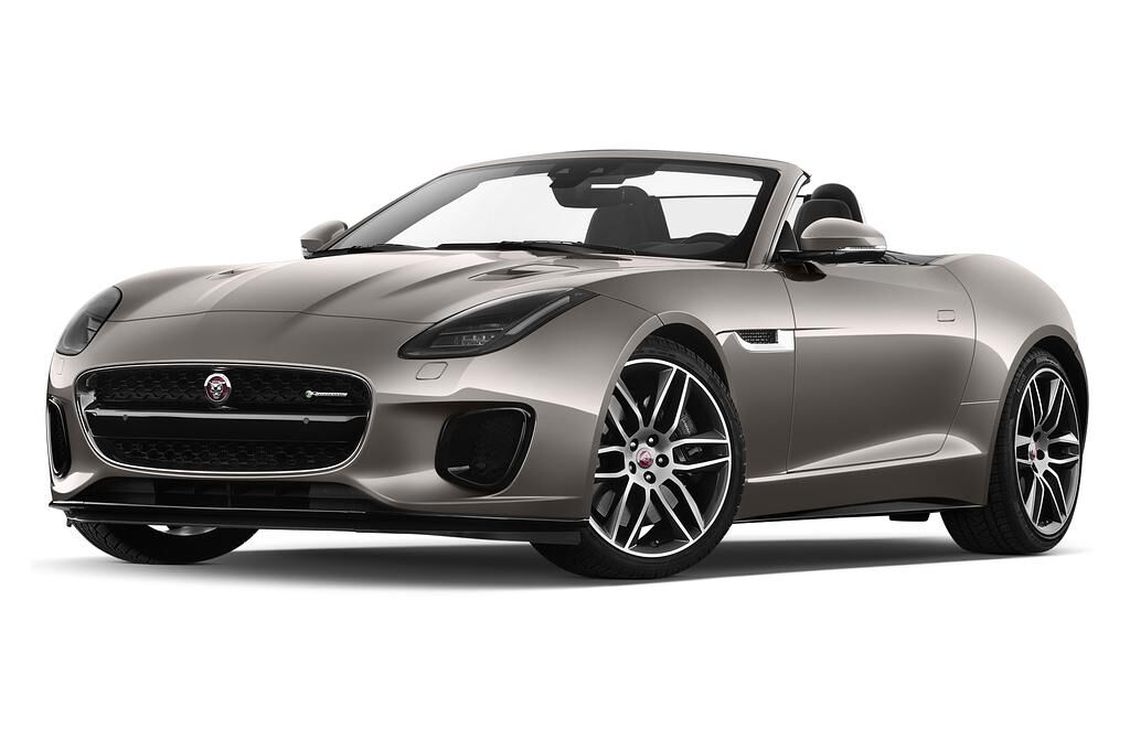 Jaguar F-Type (Baujahr 2018) R Dynamic 2 Türen seitlich vorne mit Felge