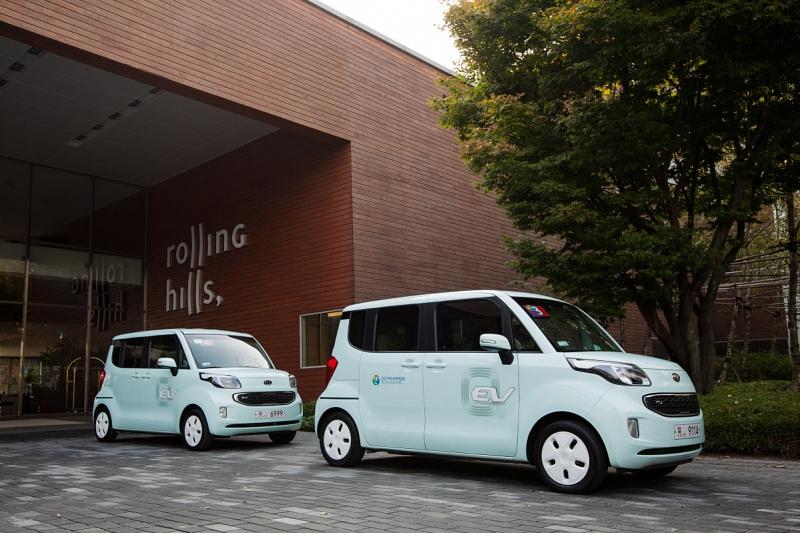 Kia Ray EV, Elektromobil auf dem koreanischen Markt