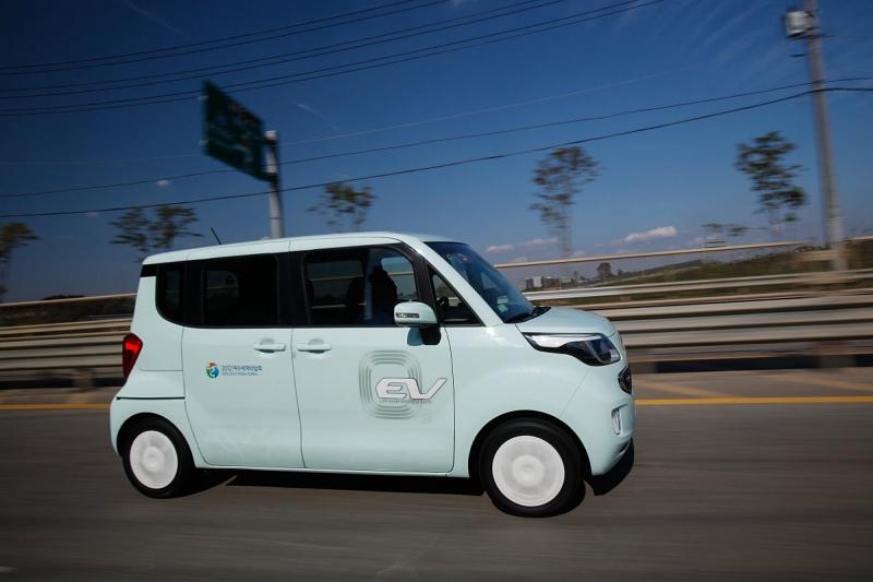 Kia Ray EV, Elektromobil auf dem koreanischen Markt