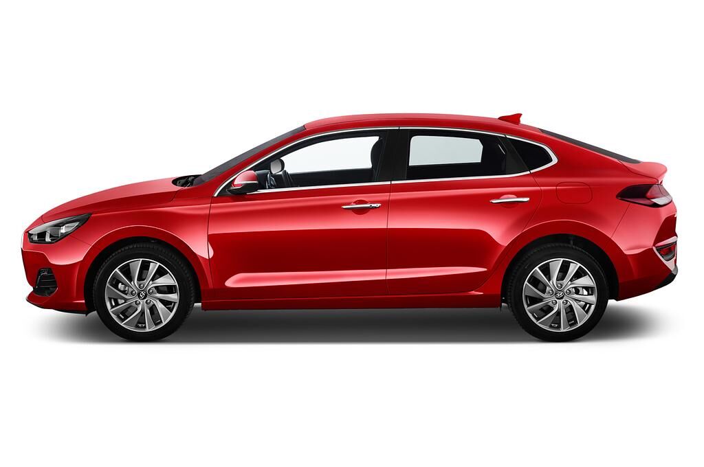 Hyundai i30 Fastback (Baujahr 2018) Premium 5 Türen Seitenansicht