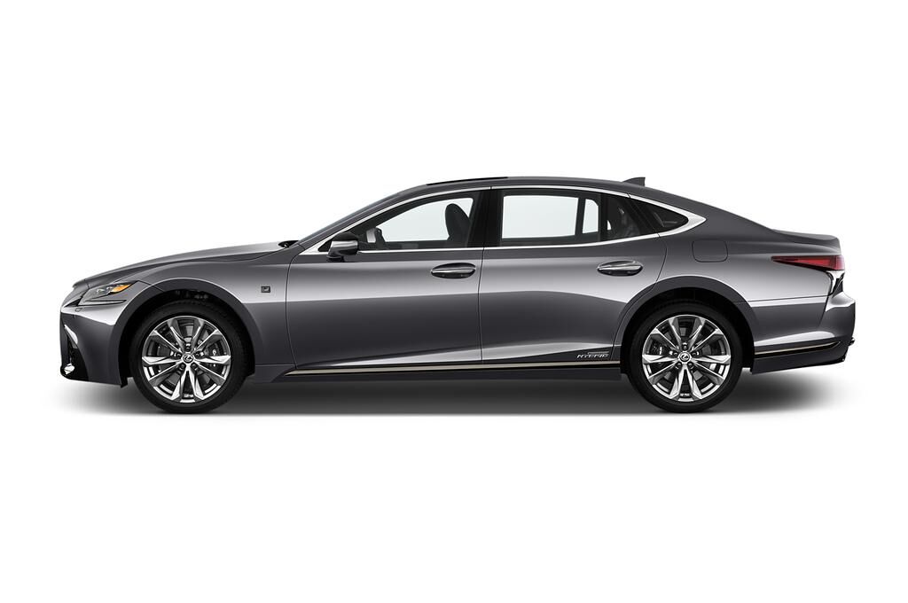 Lexus LS (Baujahr 2018) F Sport 4 Türen Seitenansicht