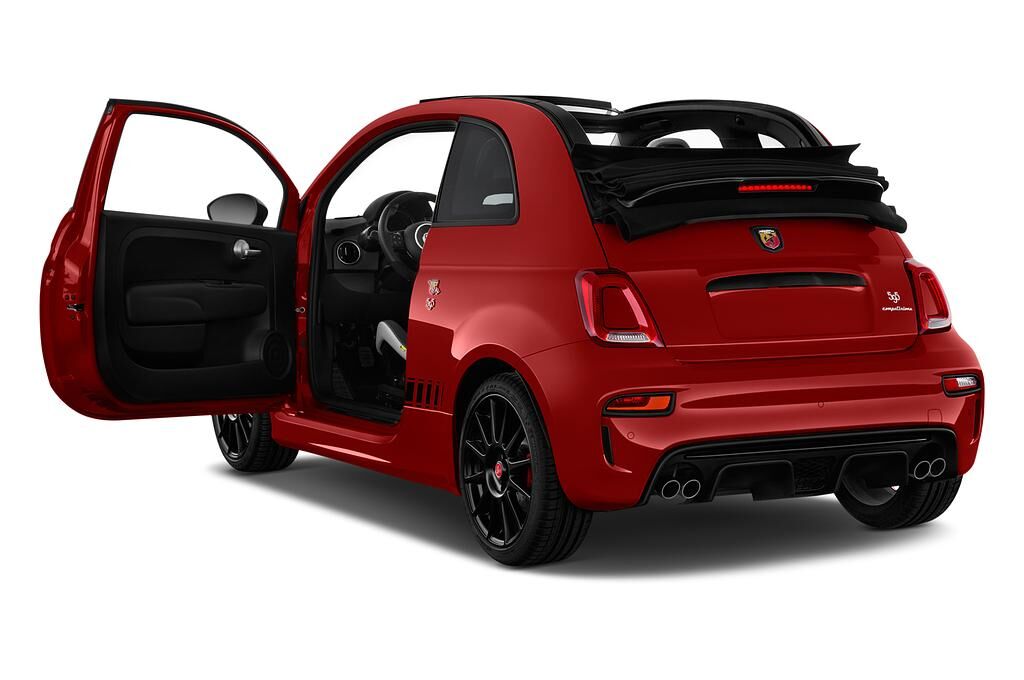 Abarth 595C (Baujahr 2018) Competizione 2 Türen Tür geöffnet