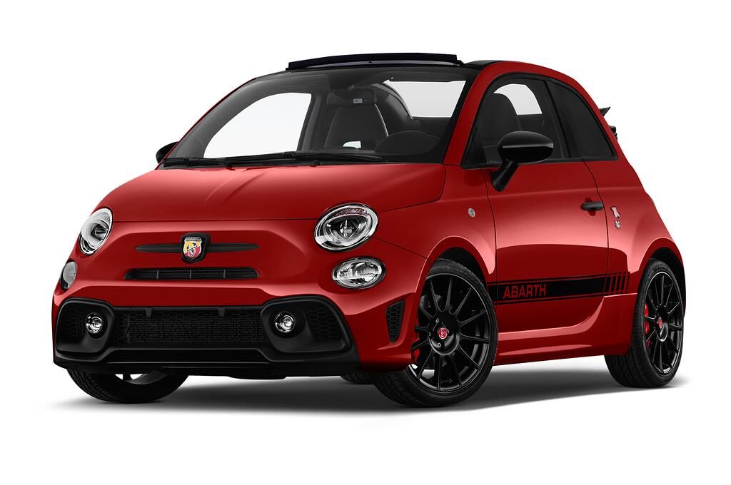 Abarth 595C (Baujahr 2018) Competizione 2 Türen seitlich vorne mit Felge