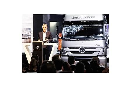 Brasilien ist wichtigster Absatzmarkt von Mercedes-Benz Lkw