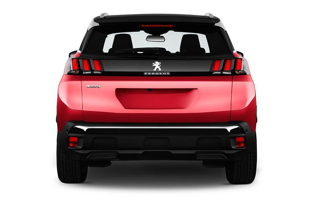 Peugeot 3008 (Baujahr 2018) Allure 5 Türen Heckansicht