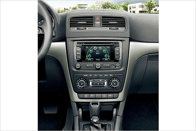 Gegen Aufpreis kann auch ein Navigationssystem mit großen Display bestellt werden