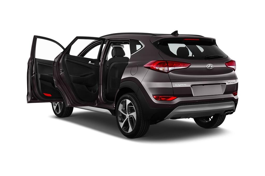 Hyundai Tucson (Baujahr 2018) Passion Plus 5 Türen Tür geöffnet