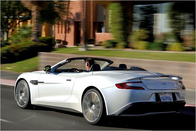 Der Volante ist die Cabrio-Version des Aston-Martin-Topmodells Vanquish