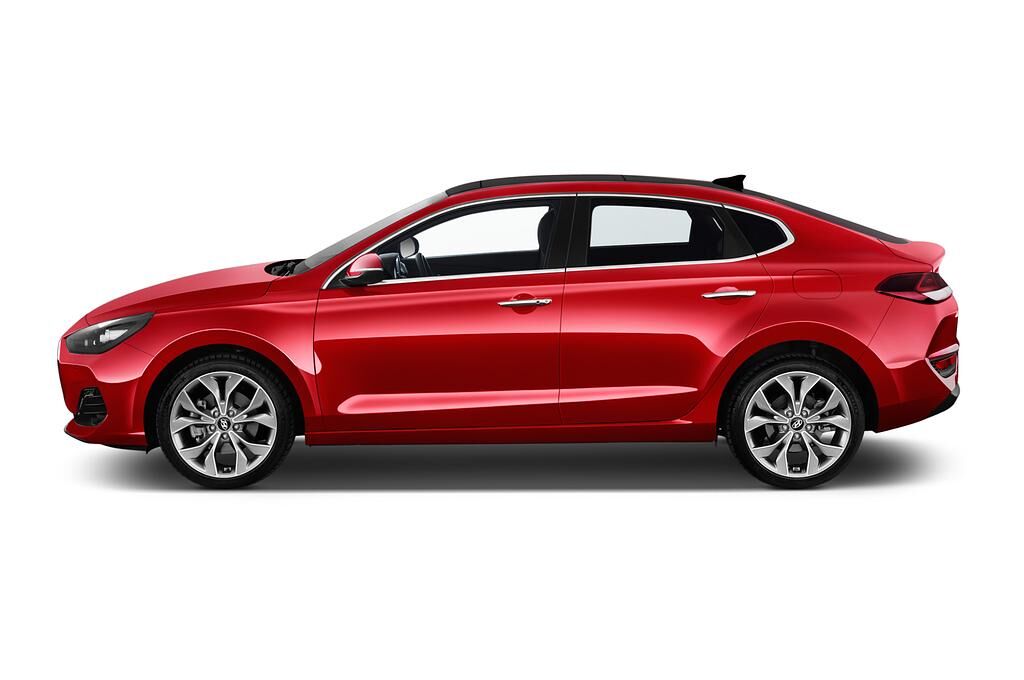 Hyundai i30 Fastback (Baujahr 2018) Premium 5 Türen Seitenansicht
