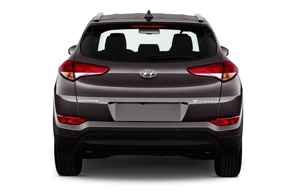 Hyundai Tucson (Baujahr 2018) Passion 5 Türen Heckansicht