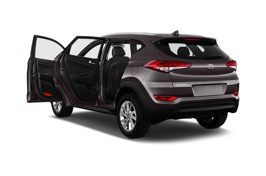 Hyundai Tucson (Baujahr 2018) Passion 5 Türen Tür geöffnet