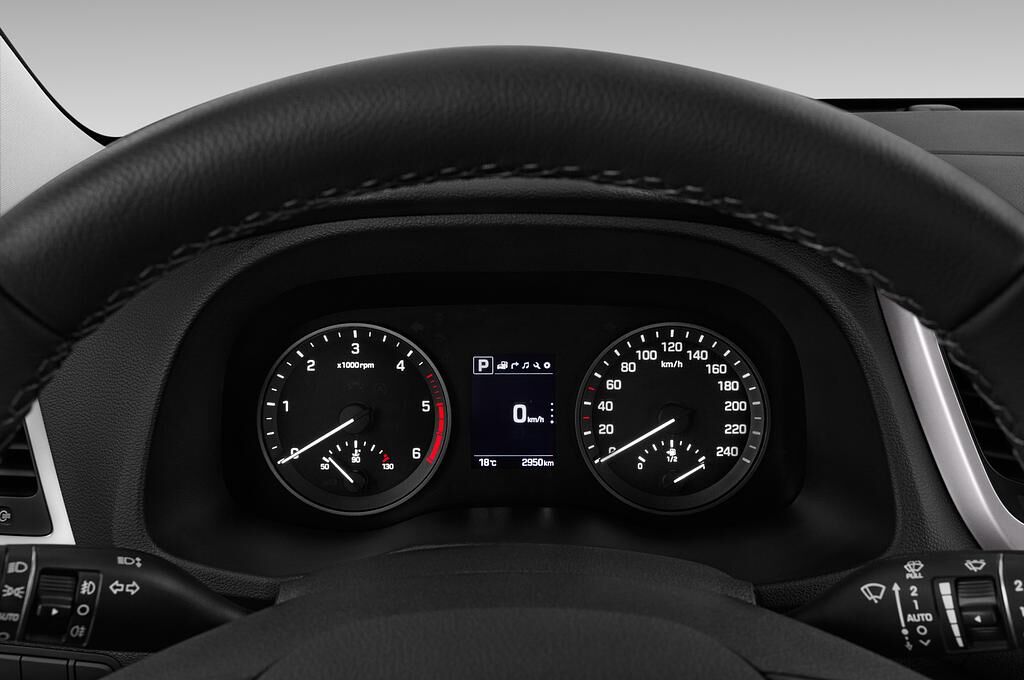 Hyundai Tucson (Baujahr 2018) Passion 5 Türen Tacho und Fahrerinstrumente