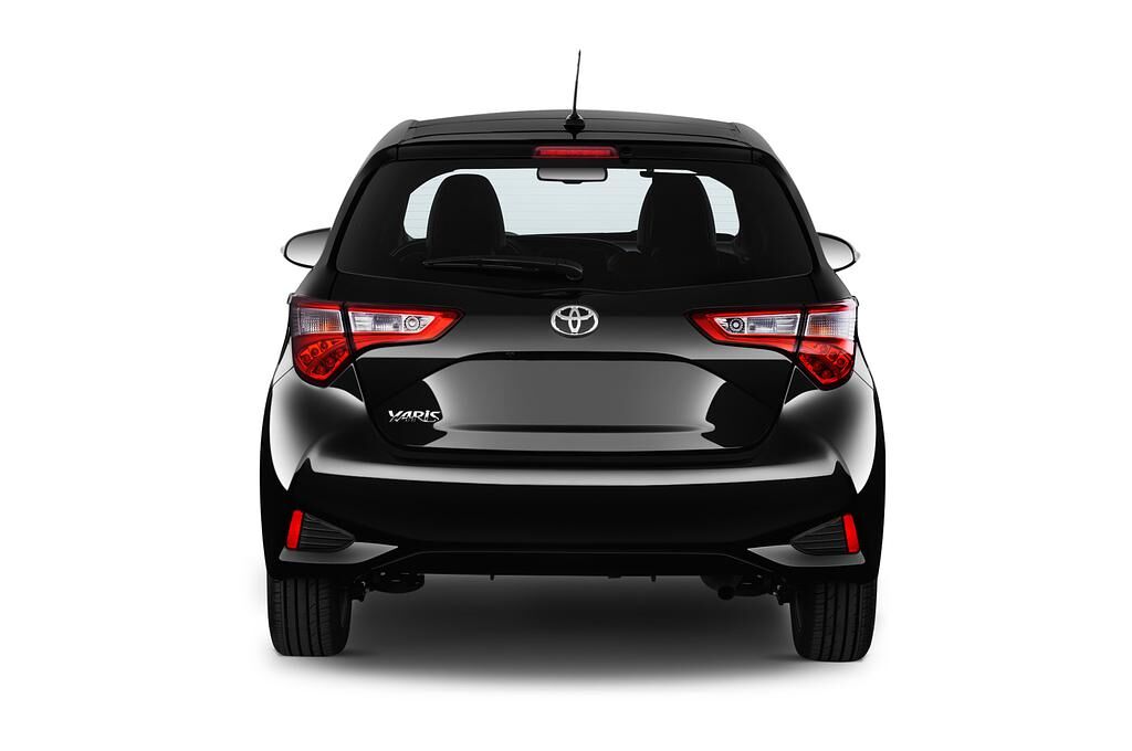Toyota Yaris (Baujahr 2018) Team Deutschland 5 Türen Heckansicht