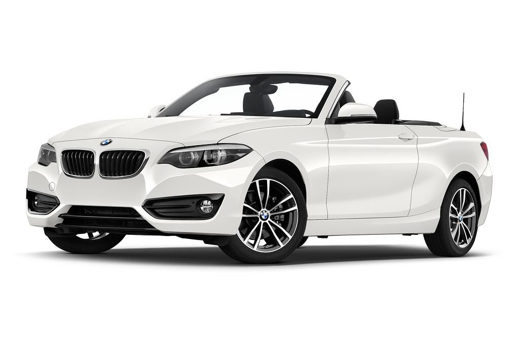 BMW 2 Series (Baujahr 2018) Sport 2 Türen seitlich vorne mit Felge