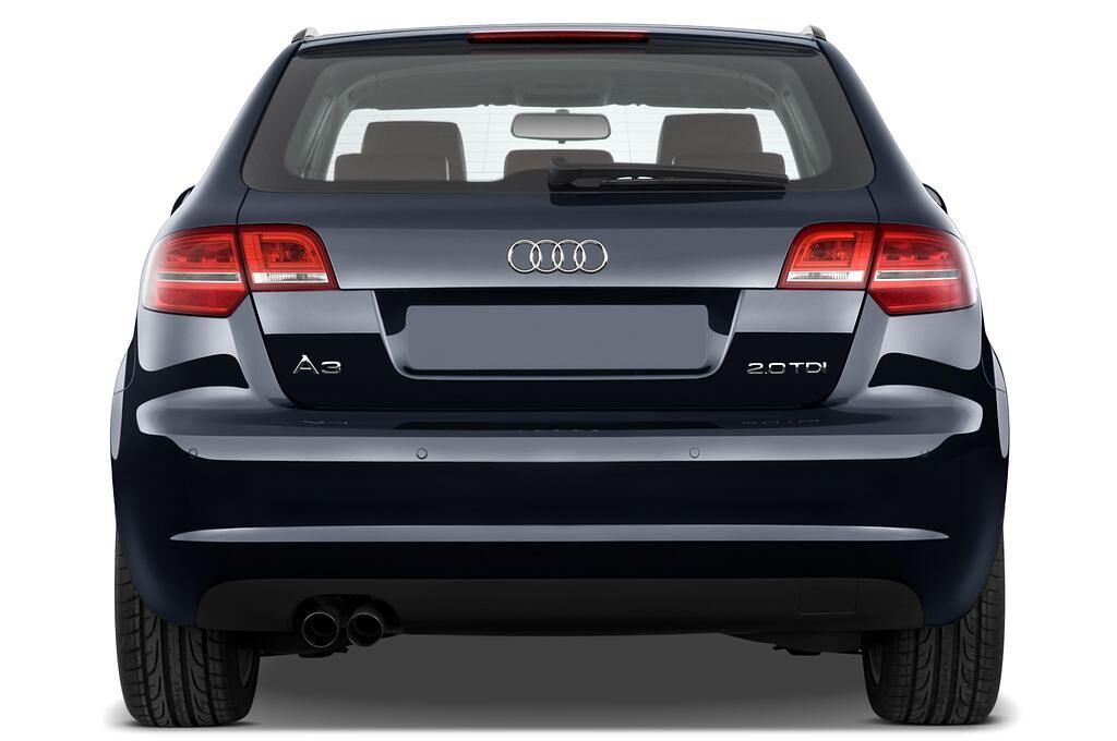 Audi A3 (Baujahr 2011) Ambition 5 Türen Heckansicht