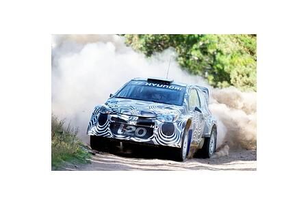 Bei der WRC fährt Thierry Neuville für Hyundai