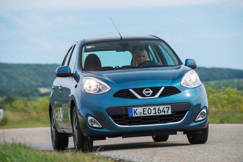 Im Zuge der Modellüberarbeitung hat Nissan Micra hat eine neue Front bekommen