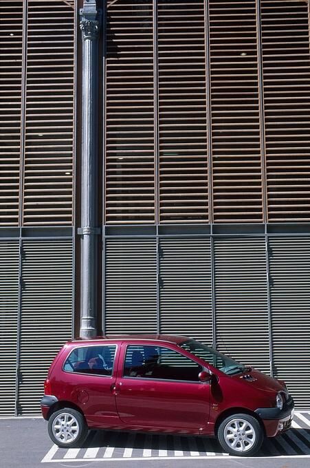 Der Renault Twingo 2002 - äußerlich kaum verändert
