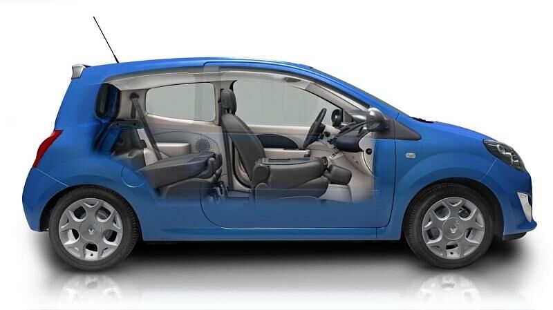Der Renault Twingo hat eine verschiebbare Rückbank 2007