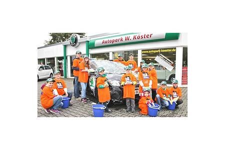 Skoda Deutschland unterstützt die „Action!Kidz“ der Kindernothilfe