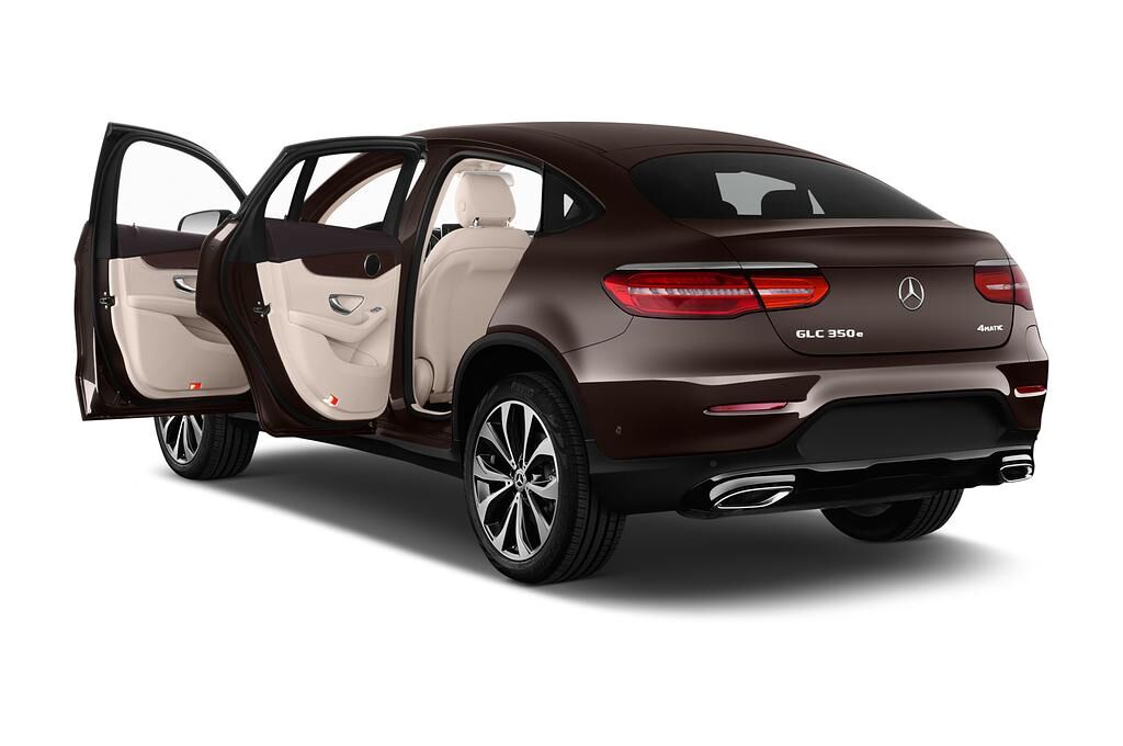 Mercedes GLC Coupe (Baujahr 2018) Standard 5 Türen Tür geöffnet